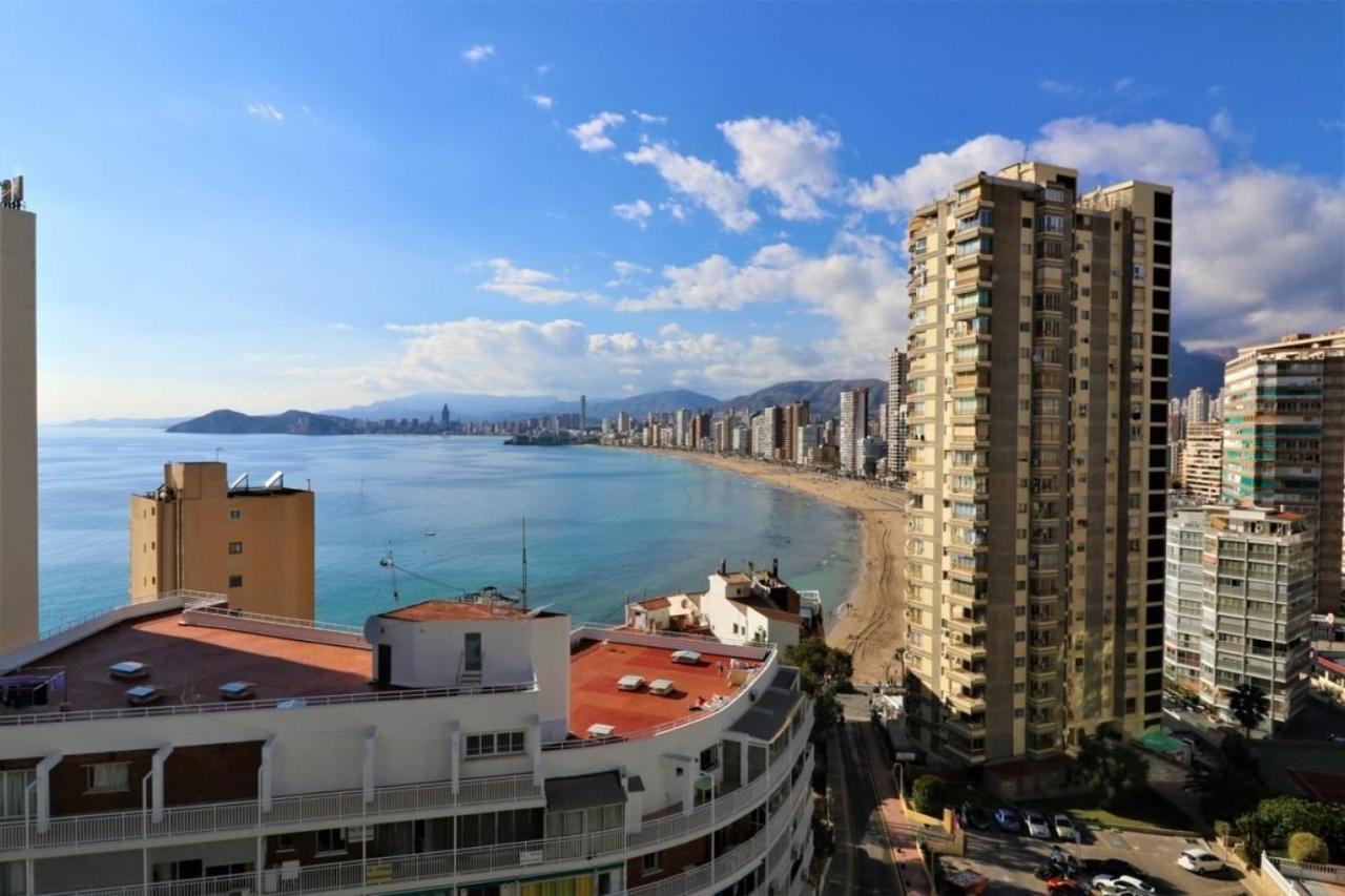 Apartamento Halcon Levante Beach With Sea View Benidorm Exterior foto