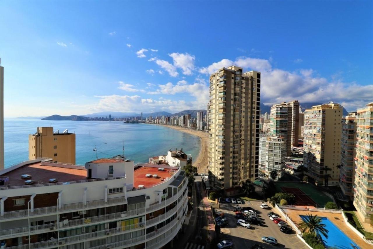 Apartamento Halcon Levante Beach With Sea View Benidorm Exterior foto